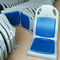 Sièges en plastique bleus d'autobus avec le moulage par injection environnemental de Seat de bateau de coussin fournisseur
